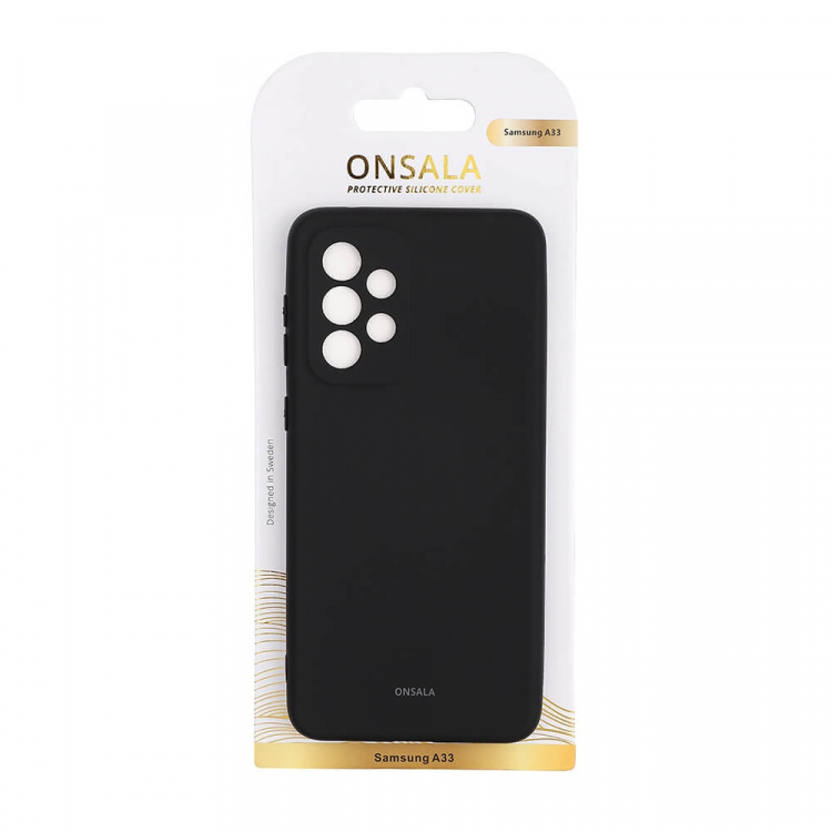 Mobilcover Silicone Samsung A33 Black