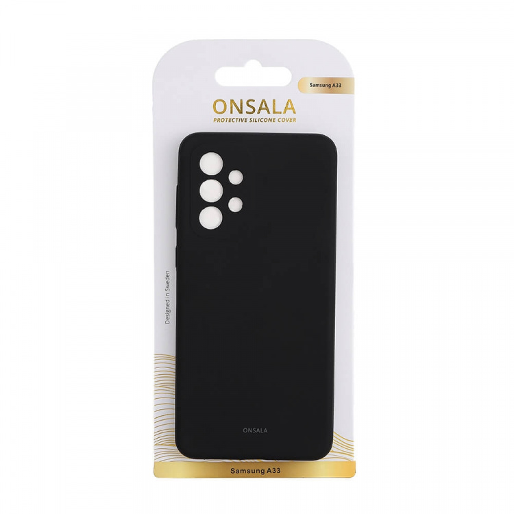 Mobilcover Silicone Samsung A33 Black