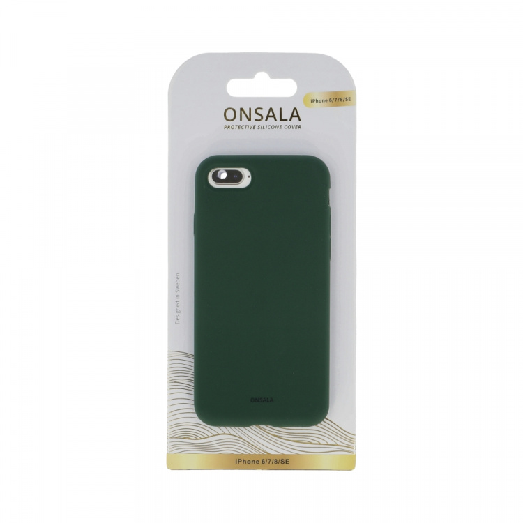 Mobilecover Silicone iPhone 6/7/8/SE Olive Green Mobilecover Silicone iPhone 6/7/8/SE Olive Green