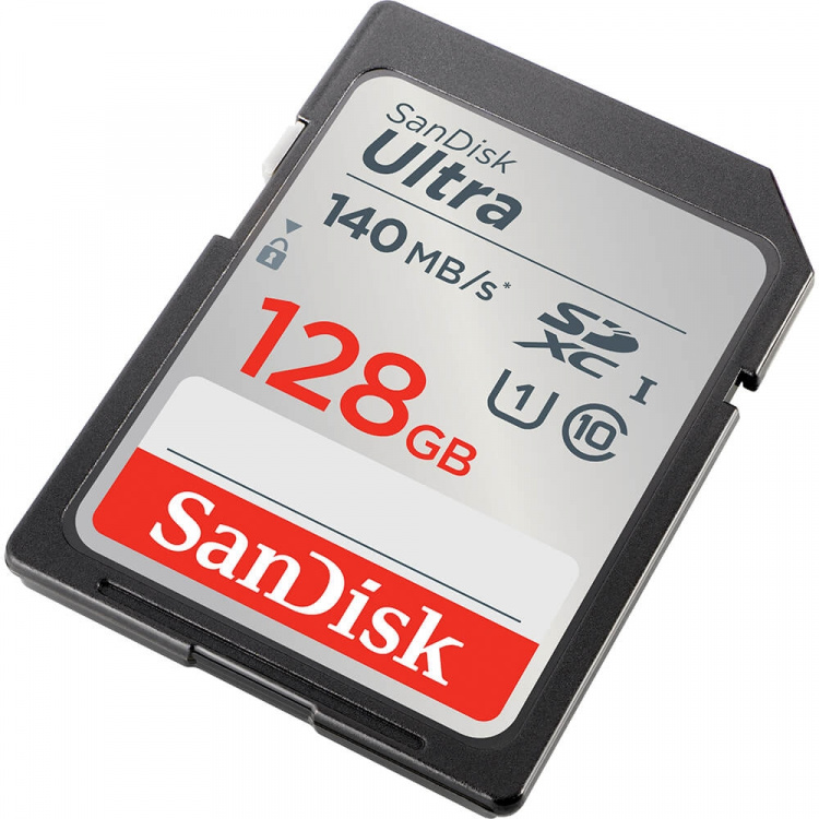 SanDisk Geheugenkaart SDXC Ultra 128 GB 140 MB/s SanDisk Geheugenkaart SDXC Ultra 128 GB 140 MB/s