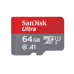 SanDisk MicroSDXC Mobile Ultra 64 GB 140 MB/s UHS-I-adapter
