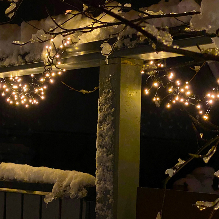 LightsOn Bliss 5m ljusslinga 500 små lampor i kluster LightsOn Bliss 5m ljusslinga 500 små lampor i kluster