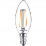 Philips 2-pack LED E14 Kron 4,3W (40W) Klar 470lm Philips 2-pack LED E14 Kron 4,3W (40W) Klar 470lm