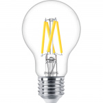 Philips LED E27 Normal 3,4W (40W) Klar Dim WarmGl 470