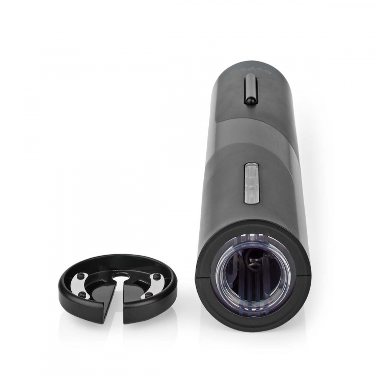 Nedis Elektronische Wijnopener | ABS / Aluminium | Zwart