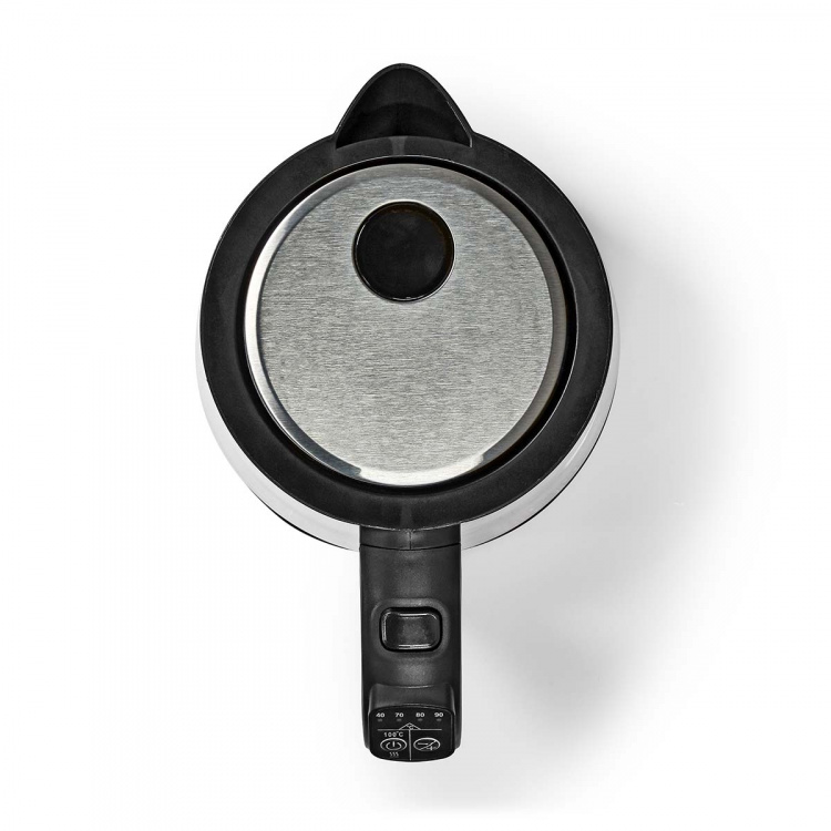 Nedis SmartLife Waterkoker | Wi-Fi | 1.7 l | Glas | 40,60,70,80,90,100 °C | Temperatuurindicator | 360 graden draaibaar | Verborgen verwarmingselement | Strix®-controller | Droogkookbeveiliging | Android™ / IOS