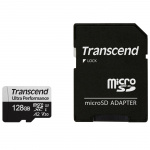 Transcend microSDXC 340S 128GB U3 A2 V30 (R160/W125)