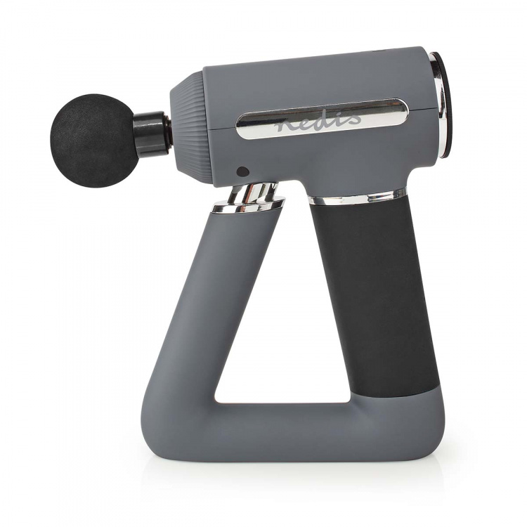 Nedis Sportmassagepistool | Batterij Gevoed | N/A | Oplaadbaar | 6 Massage Modes | USB kabel | Grijs Nedis Sportmassagepistool | Batterij Gevoed | N/A | Oplaadbaar | 6 Massage Modes | USB kabel | Grijs