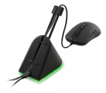 DELTACO GAMING RGB Mouse Bungee, svart