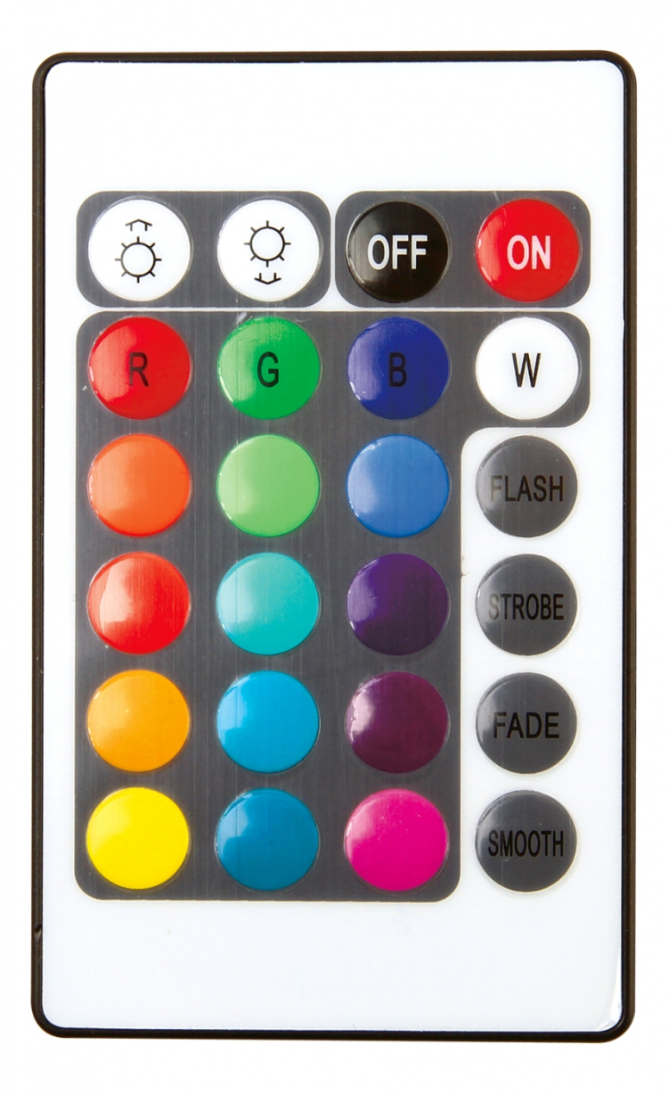 DELTACO GAMING LED-list, 2x50cm,12 olika färger,RGB, fjärrkontroll,USB