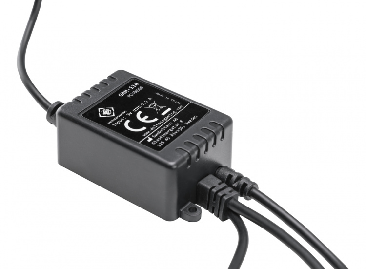 DELTACO GAMING LED-list, 2x50cm,12 olika färger,RGB, fjärrkontroll,USB