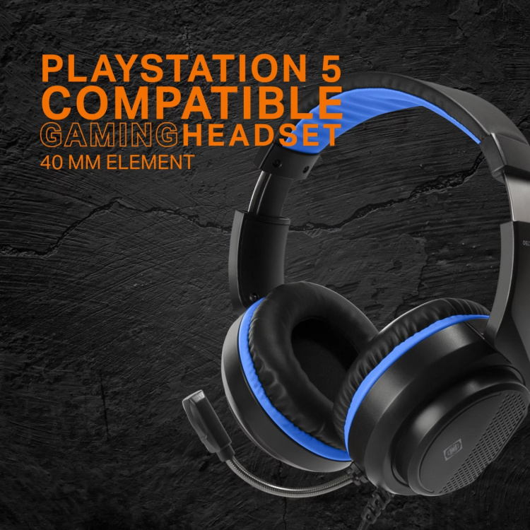 DELTACO GAMING Stereo Gaming Headset for PS5, 1x 3.5mm connector DELTACO GAMING Stereo Gaming Headset for PS5, 1x 3.5mm connector