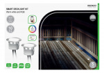 DELTACO SMART HOME SH-DLK01, smart altanbelysning, RGB & varmvitt