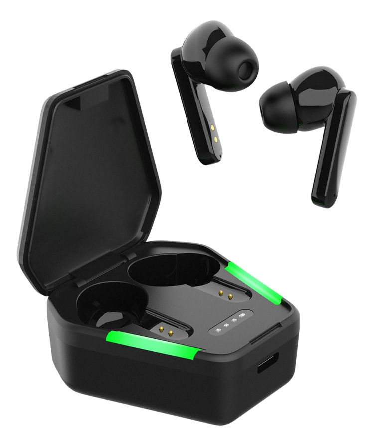 STREETZ True Wireless Stereo, Gaming, in-ear, matte black STREETZ True Wireless Stereo, Gaming, in-ear, matte black