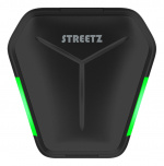 STREETZ True Wireless Stereo, Gaming, in-ear, matte black STREETZ True Wireless Stereo, Gaming, in-ear, matte black