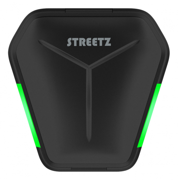 STREETZ True Wireless Stereo, Gaming, in-ear, matte black STREETZ True Wireless Stereo, Gaming, in-ear, matte black