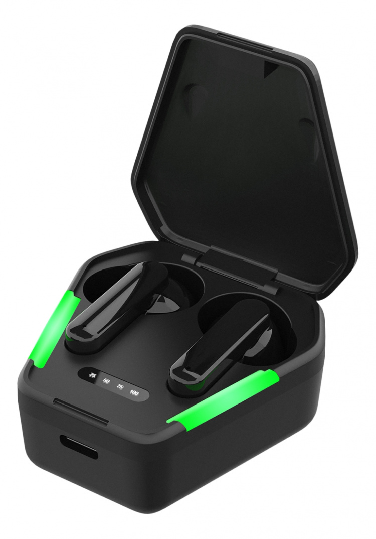 STREETZ True Wireless Stereo, Gaming, in-ear, matte black STREETZ True Wireless Stereo, Gaming, in-ear, matte black