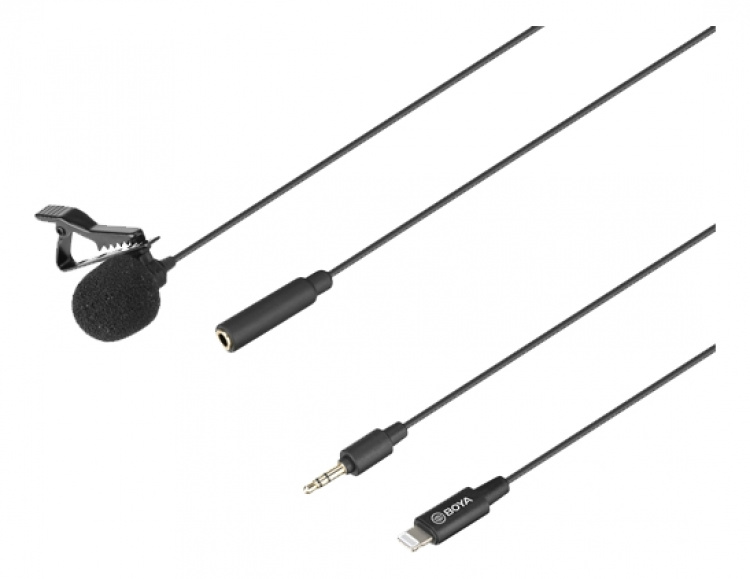 BOYA Lavalier Microphone for iOS device BOYA Lavalier Microphone for iOS device