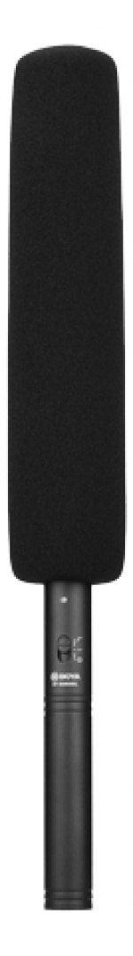 BOYA Professionele Shotgun Microfoon (lang) zwart