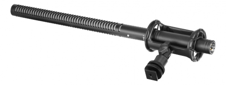 BOYA Professionele Shotgun Microfoon (lang) zwart