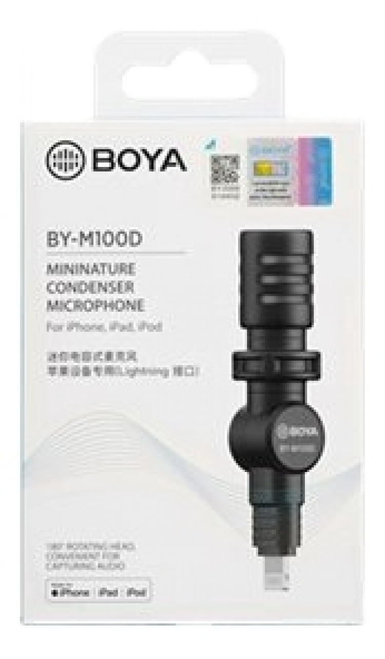 Boya Plug-in and play mic (Lightning)