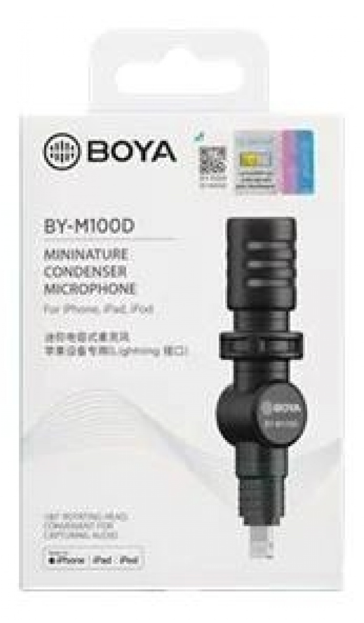 Boya Plug-in and play mic (Lightning)