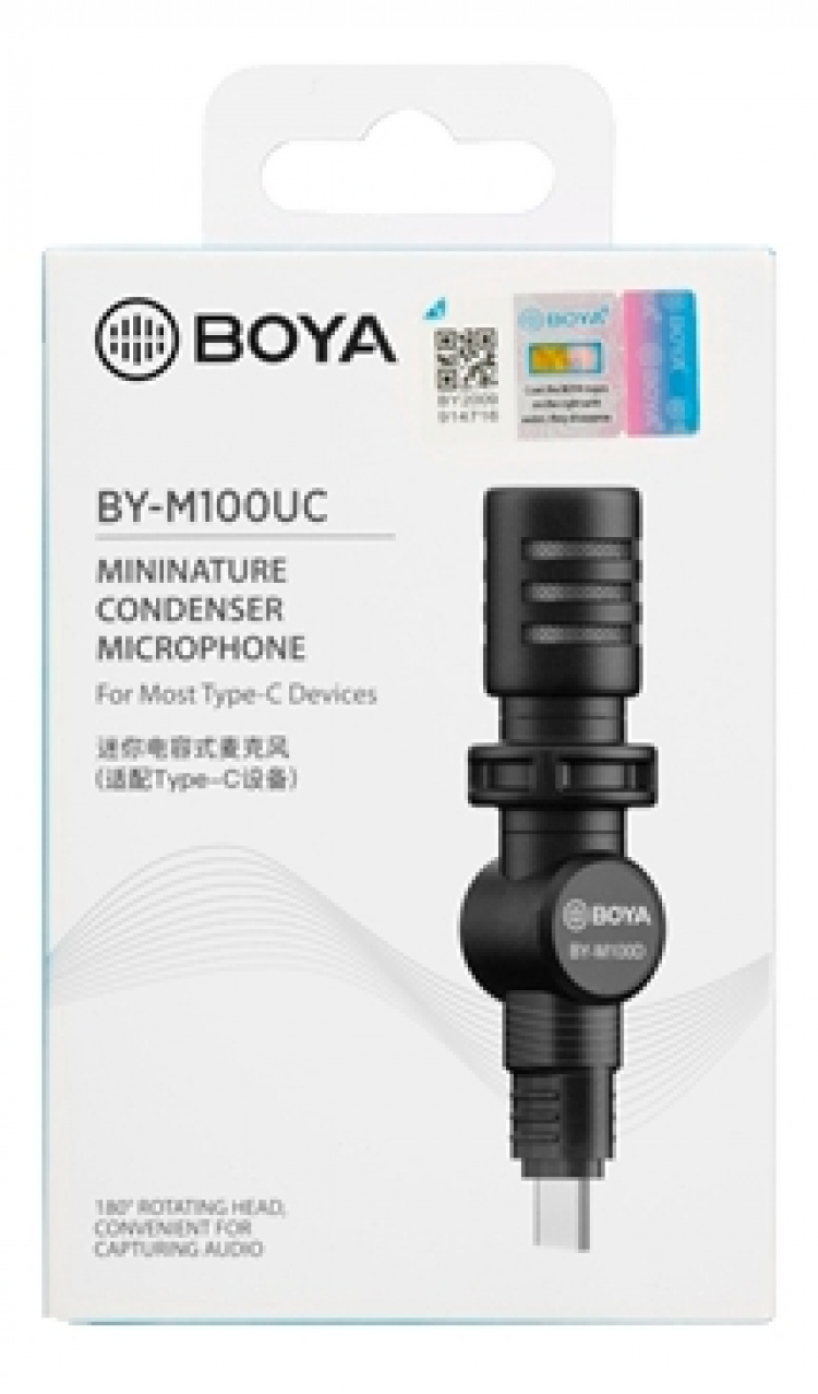 Boya Plug-in and play mic (Type-C)