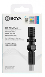 BOYA Plug-in en play microfoon (USB-A) BOYA Plug-in en play microfoon (USB-A)