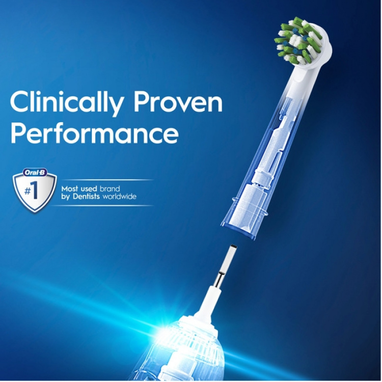 Oral B Borsthuvud CrossAction 10st Oral B Borsthuvud CrossAction 10st