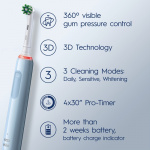 Oral B Elektrische tandenborstel Pro3 3200S Blauw Sensi