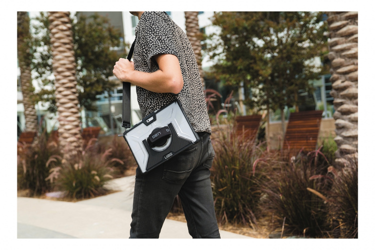 UAG Microsoft Surface Go Plasma Case +shoulder strap