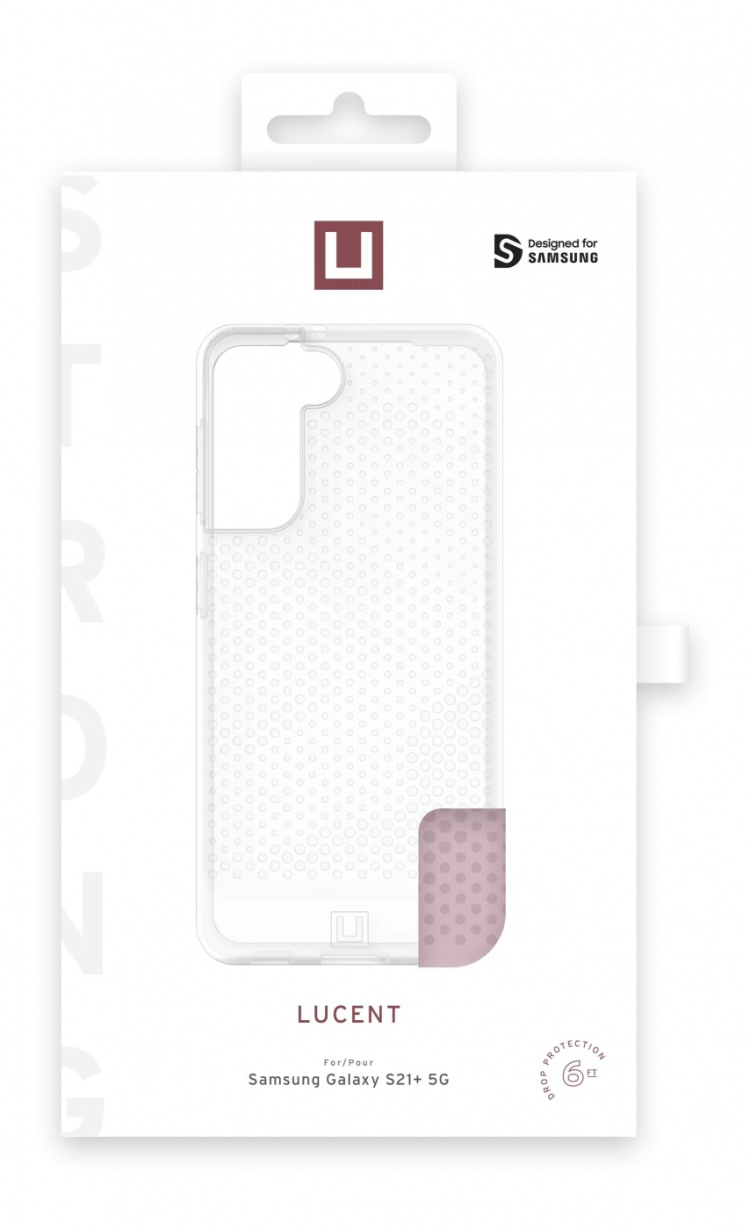 UAG Samsung Galaxy S21+ U Lucent Case, Dusty Rose