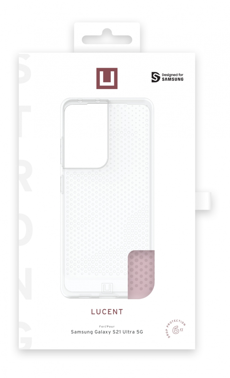 UAG Samsung Galaxy S21 Ultra U Lucent Case, Du Rose