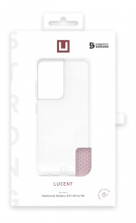 UAG Samsung Galaxy S21 Ultra U Lucent Case, Du Rose