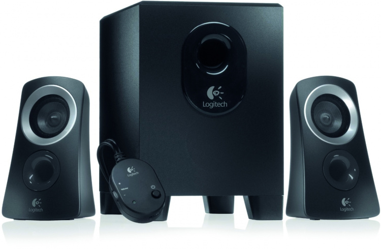 Logitech Speaker Z313, 2.1 högtalare, svart