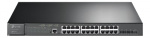 TP-Link JetStream™ 24-Port Gigabit and 4-Port 10GE SFP+ L2+ TP-Link JetStream™ 24-Port Gigabit and 4-Port 10GE SFP+ L2+