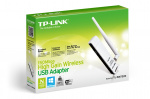 TP-Link USB adapter, 150Mbps, 802.11n, external antenna