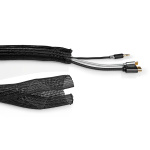 Nedis Kabelmanagement | Sleeve | 1 Stuks | Maximale kabeldikte: 30 mm | Nylon | Zwart Nedis Kabelmanagement | Sleeve | 1 Stuks | Maximale kabeldikte: 30 mm | Nylon | Zwart