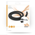 Nedis Kabelmanagement | Sleeve | 1 Stuks | Maximale kabeldikte: 30 mm | Nylon | Zwart Nedis Kabelmanagement | Sleeve | 1 Stuks | Maximale kabeldikte: 30 mm | Nylon | Zwart