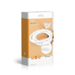 Nedis Kabelmanagement | Spiraalvormige sleeve | 1 Stuks | Maximale kabeldikte: 16 mm | PE | Wit