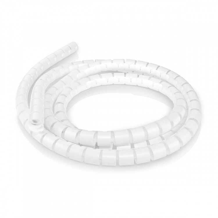 Nedis Kabelmanagement | Spiraalvormige sleeve | 1 Stuks | Maximale kabeldikte: 22 mm | PE | Wit