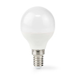 Nedis LED-Lamp E14 | G45 | 4.9 W | 470 lm | 2700 K | Warm Wit | Frosted | 1 Stuks