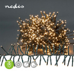 Nedis Kerstverlichting | Cluster | 576 LED\'s | Warm Wit | 4.20 m | Licht effecten: 7 | Binnen & Buiten | Netvoeding