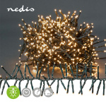 Nedis Kerstverlichting | Cluster | 768 LED\'s | Warm Wit | 5.60 m | Licht effecten: 7 | Binnen & Buiten | Netvoeding