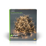 Nedis Kerstverlichting | Cluster | 1512 LED\'s | Warm Wit | 11.00 m | Licht effecten: 7 | Binnen & Buiten | Netvoeding Nedis Kerstverlichting | Cluster | 1512 LED\'s | Warm Wit | 11.00 m | Licht effecten: 7 | Binnen & Buiten | Netvoeding