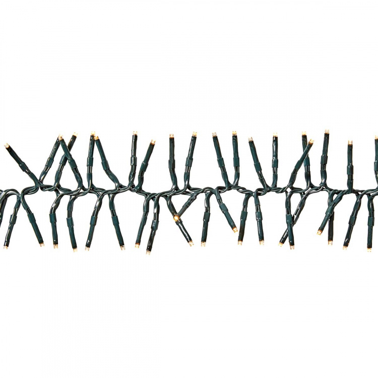 Nedis Kerstverlichting | Cluster | 1512 LED\'s | Warm Wit | 11.00 m | Licht effecten: 7 | Binnen & Buiten | Netvoeding Nedis Kerstverlichting | Cluster | 1512 LED\'s | Warm Wit | 11.00 m | Licht effecten: 7 | Binnen & Buiten | Netvoeding