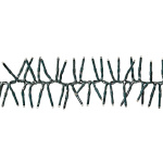 Nedis Kerstverlichting | Cluster | 1512 LED\'s | Warm Wit | 11.00 m | Licht effecten: 7 | Binnen & Buiten | Netvoeding Nedis Kerstverlichting | Cluster | 1512 LED\'s | Warm Wit | 11.00 m | Licht effecten: 7 | Binnen & Buiten | Netvoeding