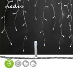 Nedis Decoratieve IJspegel Verlichting | 360 LED\'s | Koel Wit | 9.00 m | Licht effecten: 7 | Netvoeding