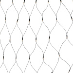 Nedis Decoratieve Net Verlichting | Warm Wit | 160 LED\'s | 2 x 1 m | Licht effecten: 7 | Binnen & Buiten | Netvoeding