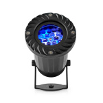Nedis Decoratieve Verlichting | LED sneeuwvlok projector | Witte en blauwe ijskristallen | Binnen & Buiten